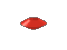 Red Growing Flying Saucer